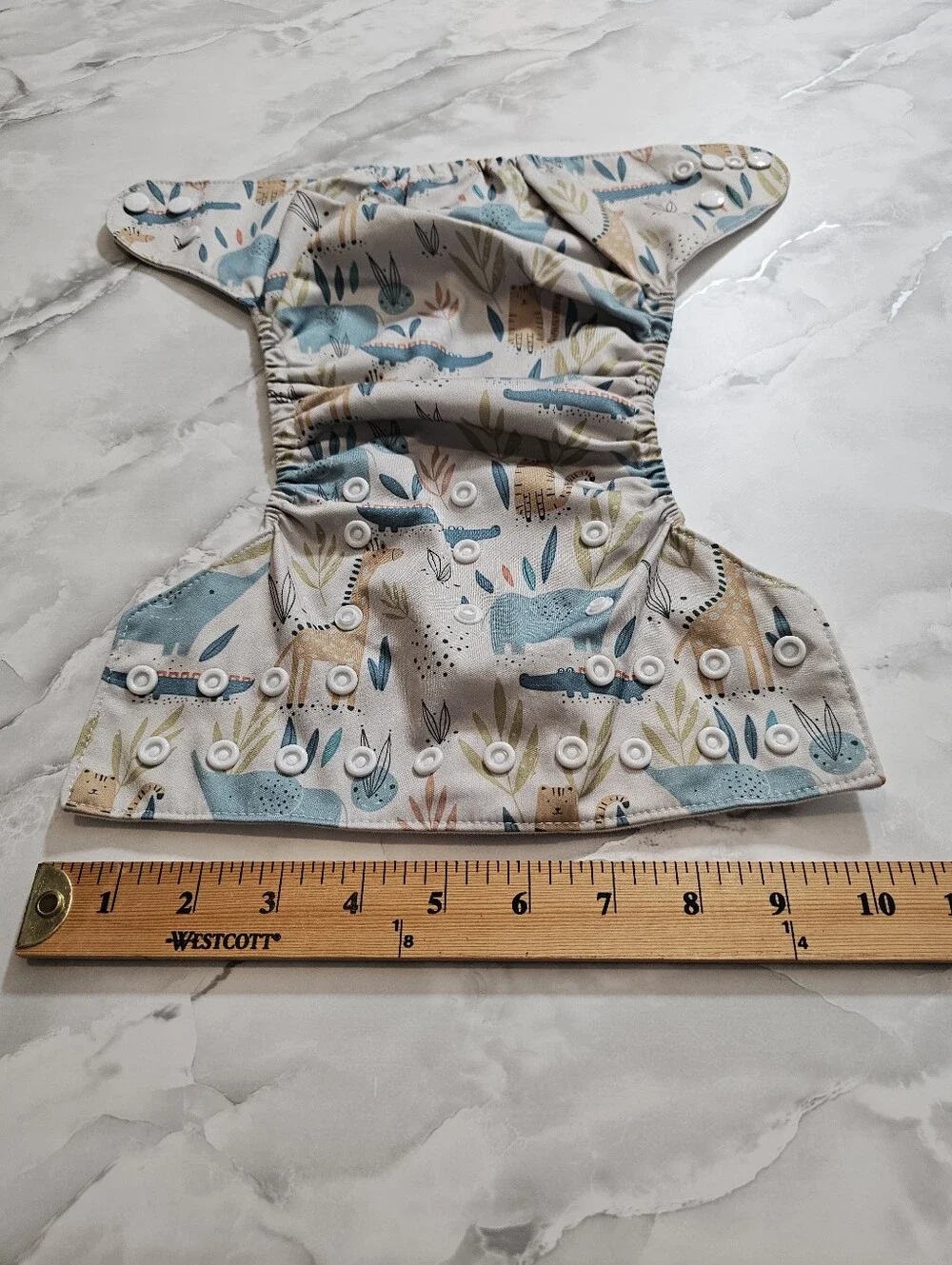 Reusable Pocket Cloth Diaper – Adjustable Snaps